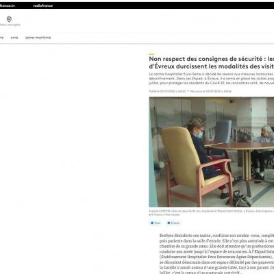 Capture artcile web ehpad v4