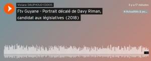 France tv guyane portrait davy riman candidat election legislative 1
