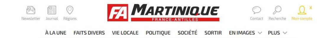 Logo site internet france antilles martinique