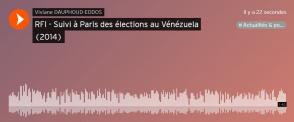 Rfi élections Venezuela